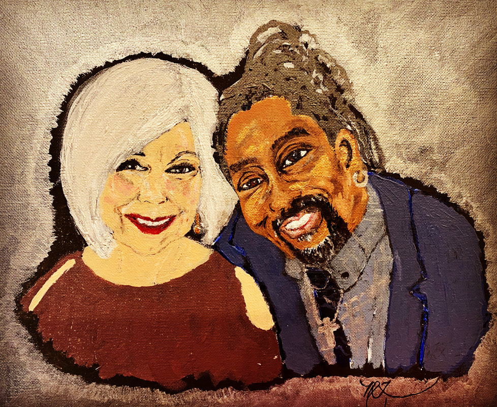 ACRYLIC "THE LAYNES" YAS AND THERON